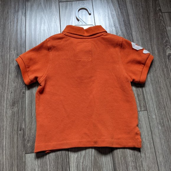 [KIDS 2/$20] NWT Baby Boy (18M) - CHILDREN'S PLACE Orange Pique Polo - Picture 2 of 5
